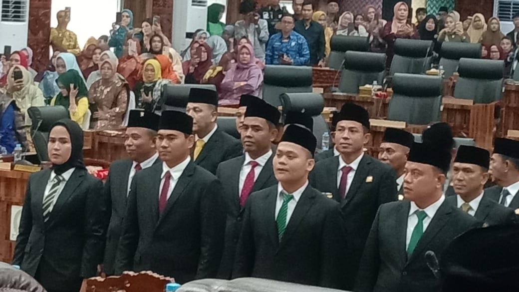 Pelantikan DPRD Rokan Hilir: Rezha Fahlevi Siregar, Legislator Muda Gerindra, Siap Emban Amanah