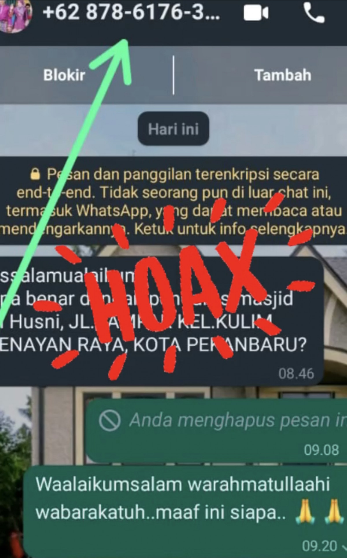 Penipuan Catut Nama Istri Pj Walikota Beri Bantuan ke Mesjid