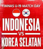 Timnas Indonesia U-19 kalah saat beruji coba melawan Timnas Korea Selatan U-19