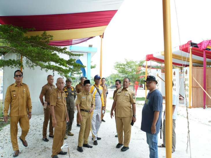 PJ Sekda Kampar Tinjau Lokasi MTQ ke 53 Tingkat Kabupaten