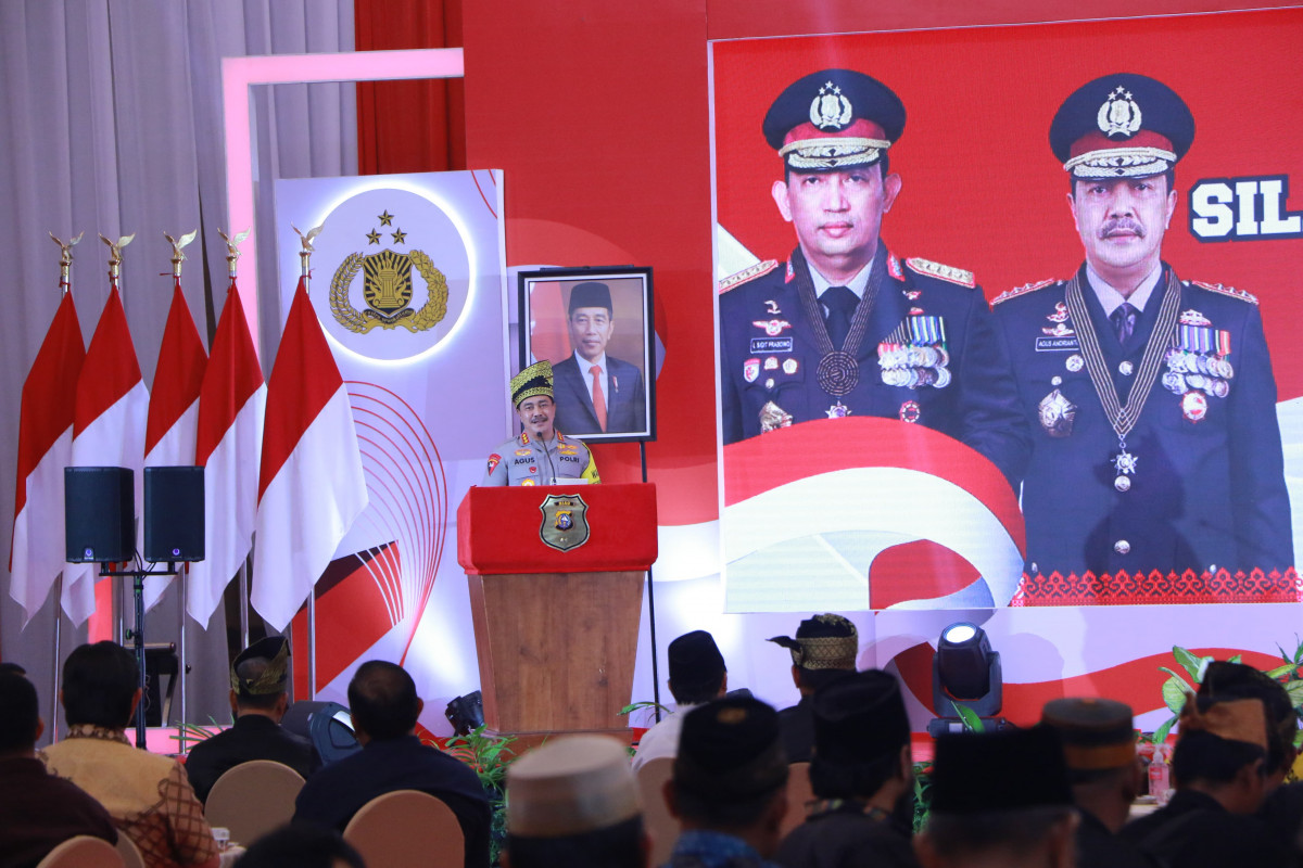 Pj Walikota Pekanbaru Hadiri Silaturahmi Kebangsaan Bersama Wakapolri