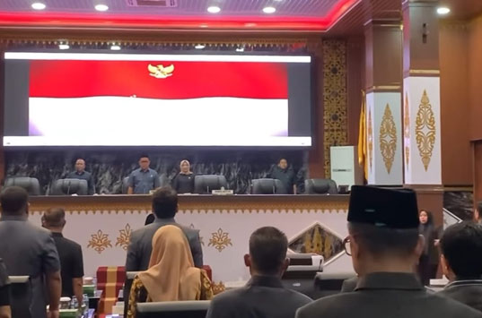 DPRD Pekanbaru Umumkan Susunan Fraksi Baru Masa Jabatan 2024-2029