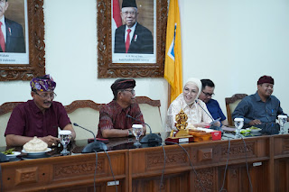 Sharing Program Pembangunan Daerah Ketua DPRD Provinsi Sumsel Kunker ke Bali