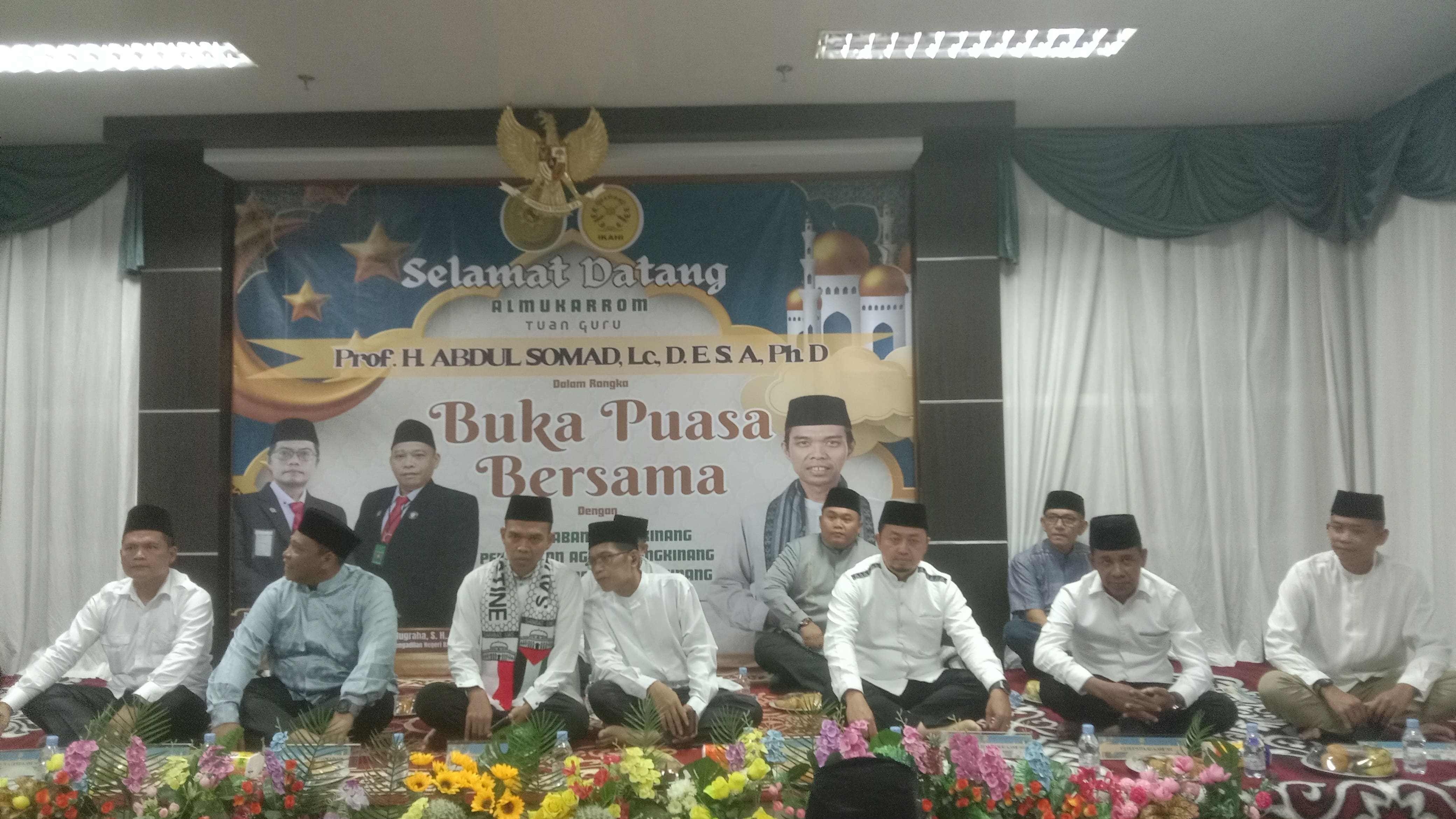 Ustadz Abdul Somad Ikut Buka Bersama Dengan IKAHI Cabang Bangkinang