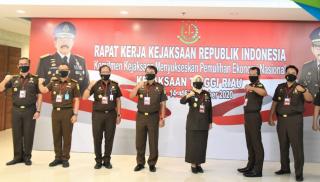 Kejati Riau Hadiri Rakernas Kejaksaan RI