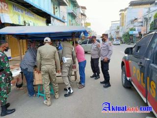 Jelang Pergantian Tahun, Polres Lhokseumawe Bersama Tim Gabungan Tertibkan Pedagang Mercon