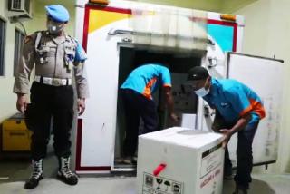 Polri Jaga Ketat Distribusi Vaksin Covid-19 di Jateng